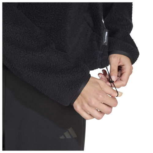 Adidas Γυναικείο φούτερ City Tech High Pile Half-Zip Fleece